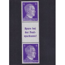 ALEMANIA 1941 ESTAMPILLAS SE-TENANT ZUSAMMENDRUCKE NUEVAS CON GOMA DE GRAN CALIDAD MI S285 24 €
